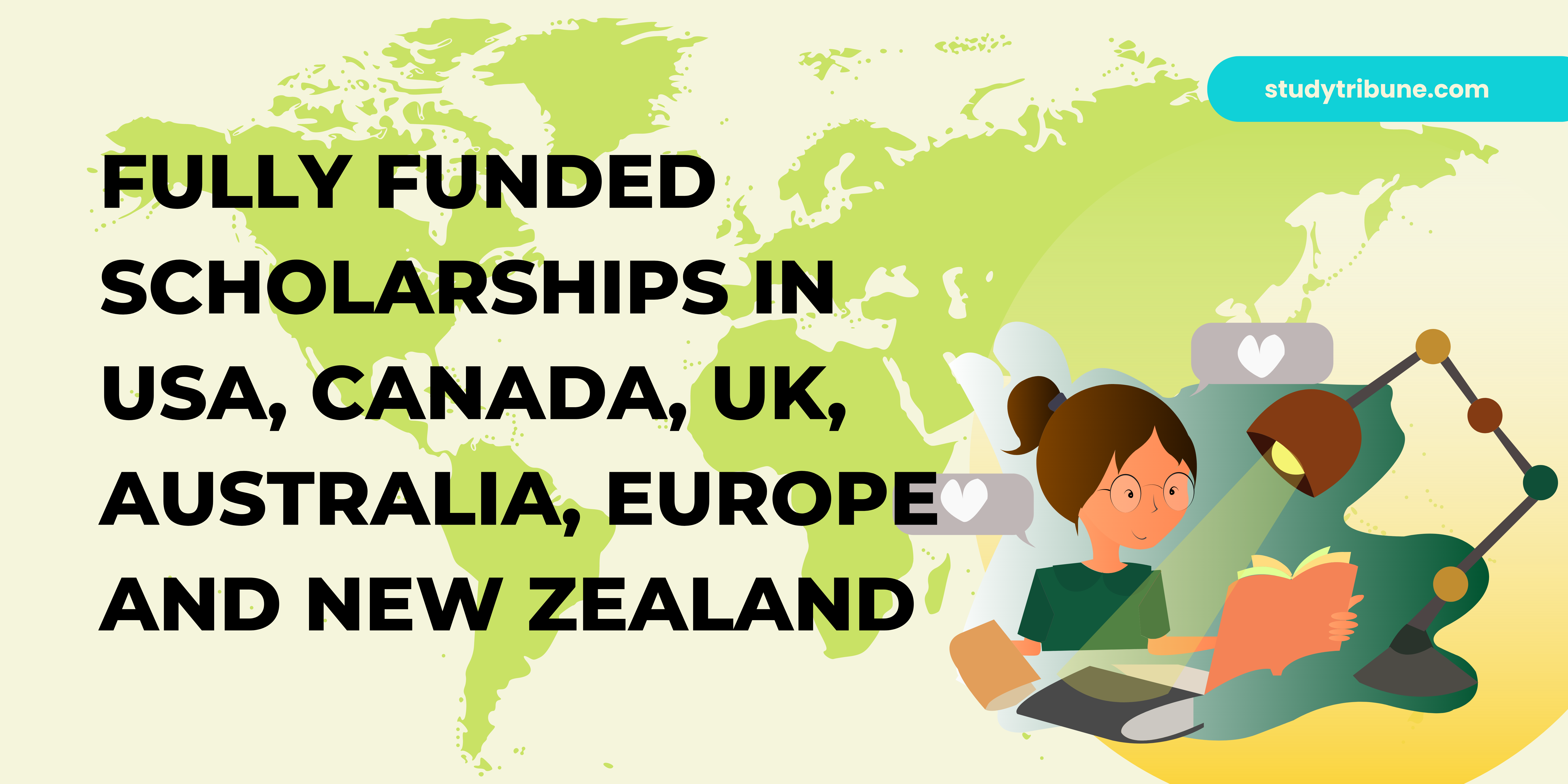 Scholarships in usa canada uk australia europe