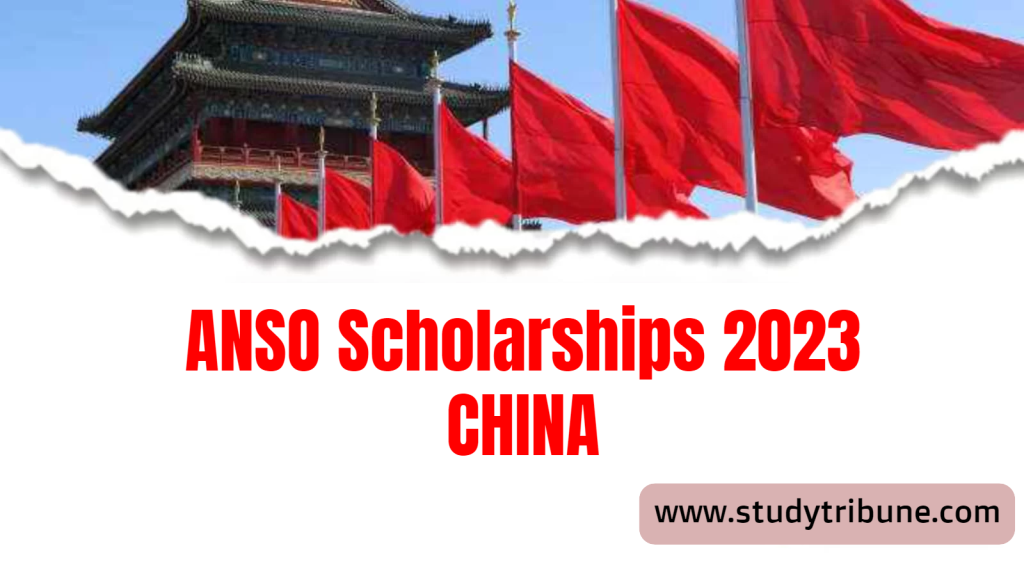ANSO Scholarship China 2023/24 | Fully Funded