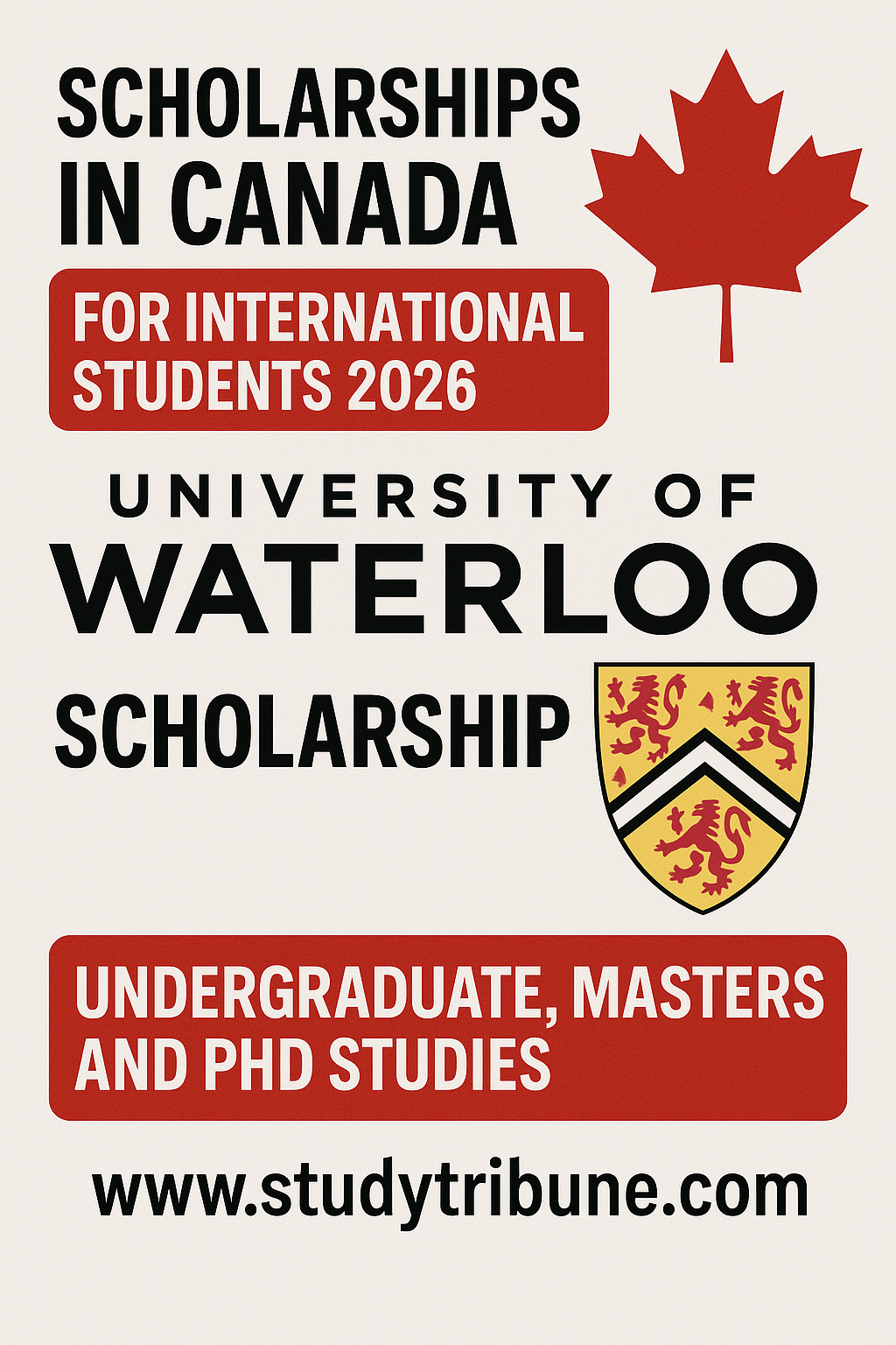 waterloo scholarships